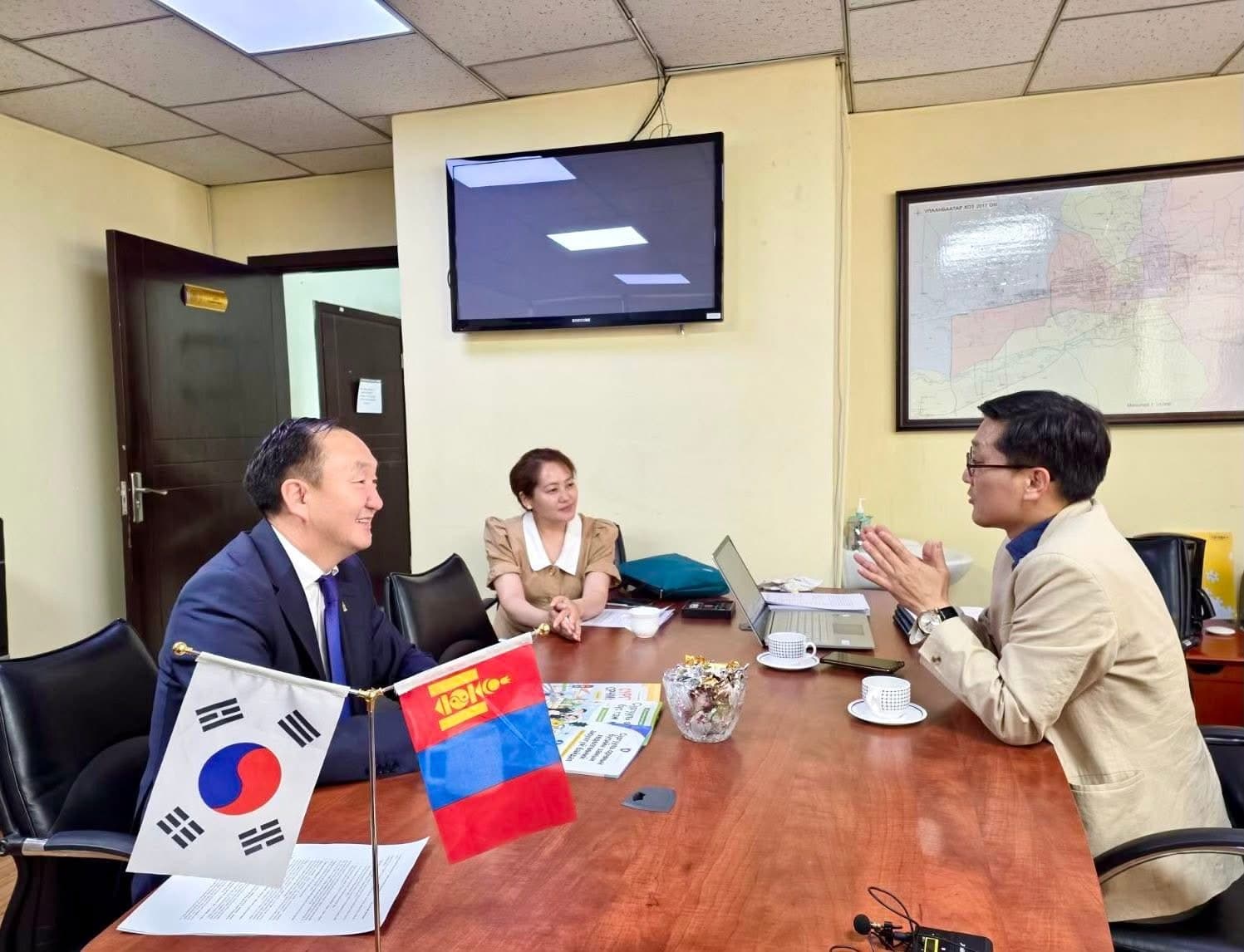 Bilateral meeting in Ulaanbaatar, Mongolia