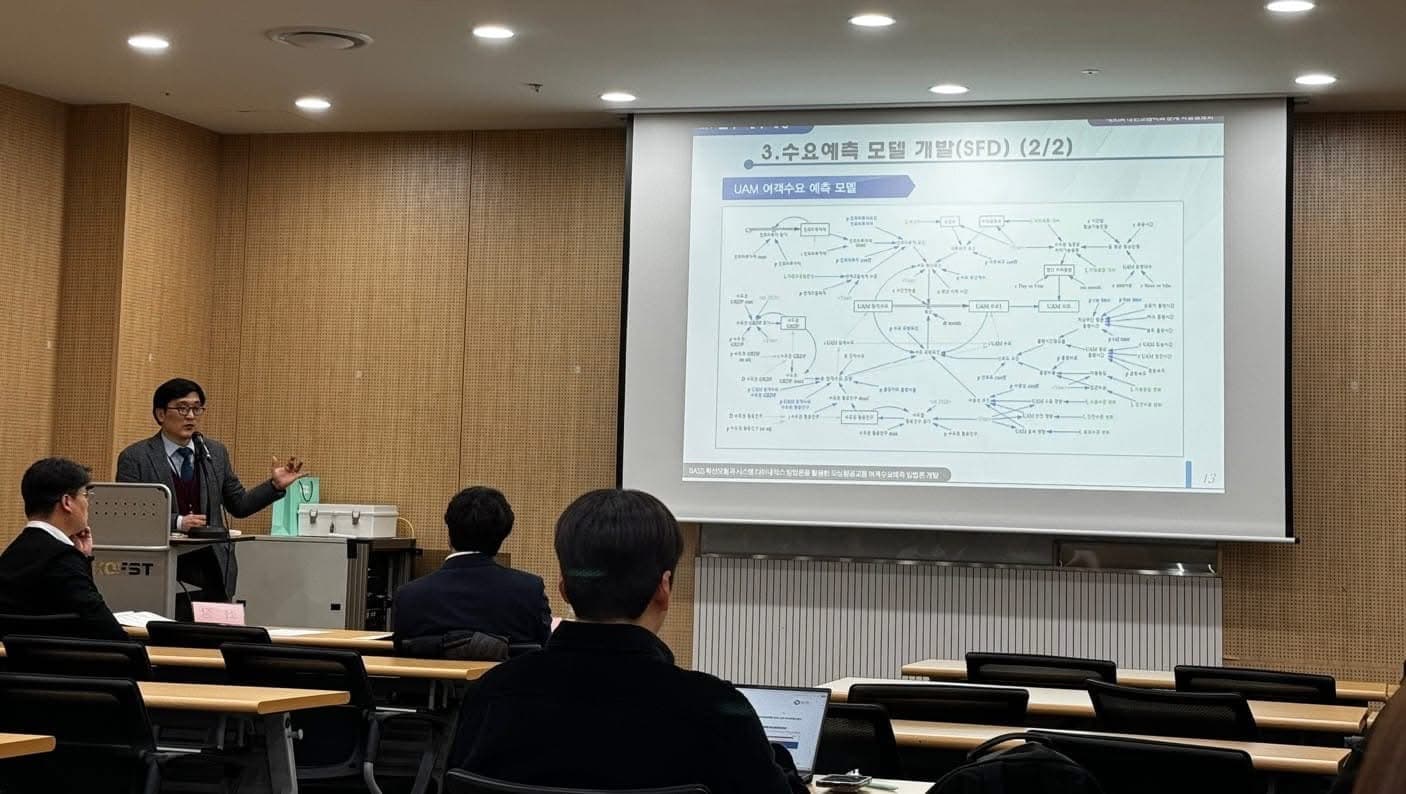 Presenting UAM demand research at KOFST